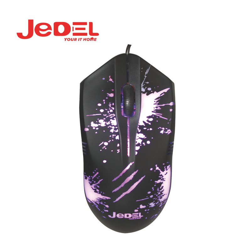 Novelty 3d Plastic Led Lighting Changing Colors Jedel Gm 850 Laptop Computer Accessories Cheap Price Usb Wired Mouse 