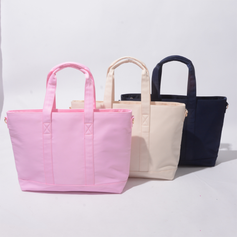 Low Moq Wholesale M L Waterproof Portable Shoulder Crossbody Travel Bag Fashion Handbags Women Handbags Ladies Nylon Tote Bags 