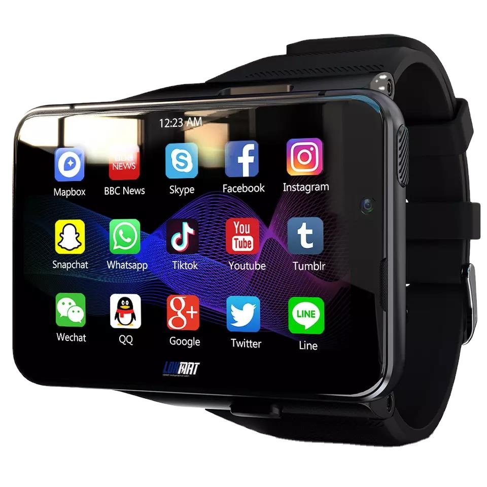 Best Smart Watches For Men With 2.88 Inch Mtk6761 Quad Core 4gb+64gb Android 9.0 Fitness Smart Watch 