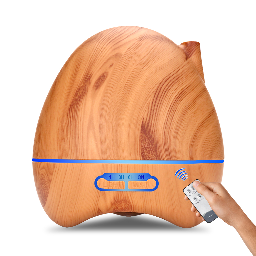 Mini Ultrasonic 300ml H2o Spray Mist Maker Fogger Aroma Diffuser Essential Oil Car Air Humidifier With Led Lamp 