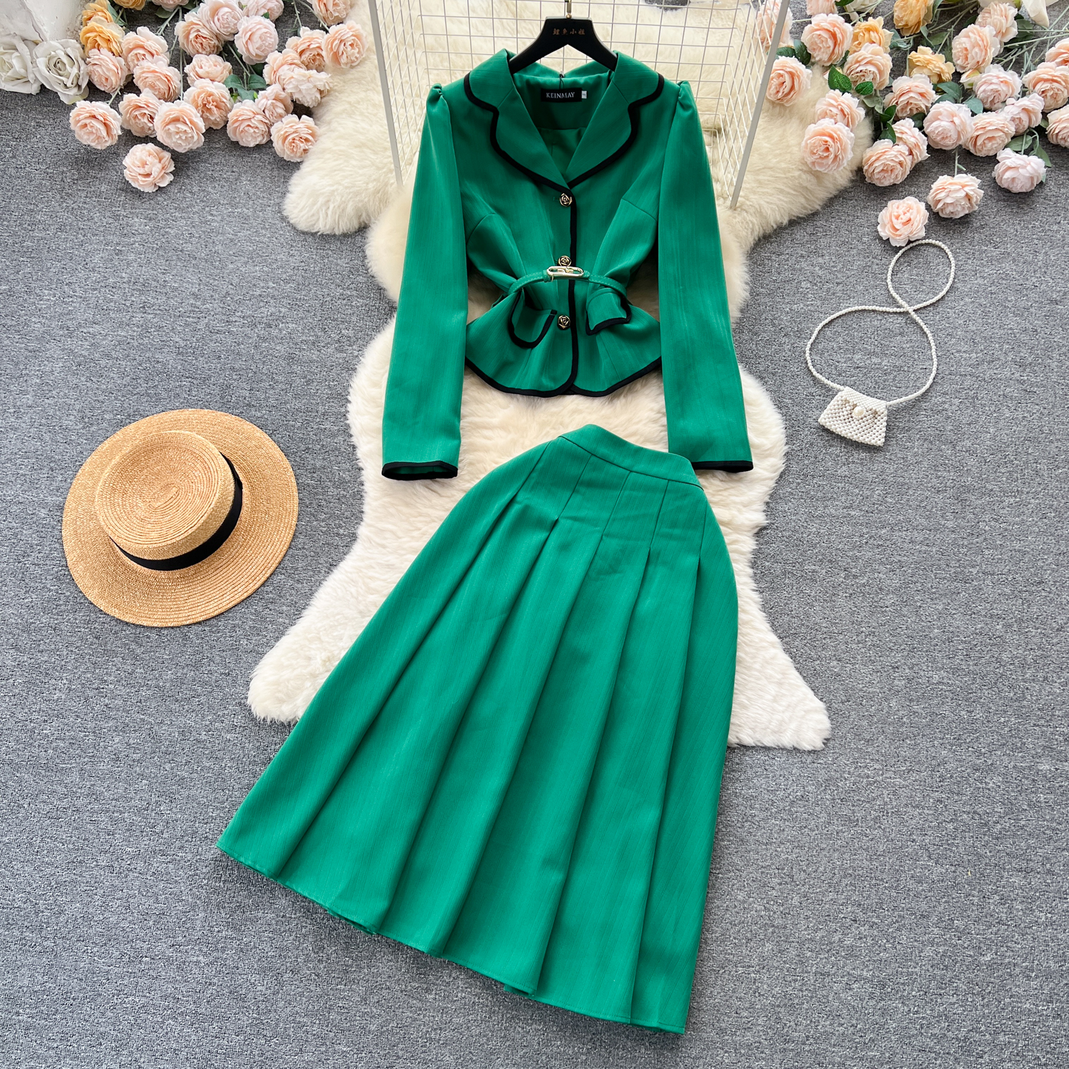 Hot-selling Arrivals Woman Clothes Hot-selling Vintage Apparel Elegant Lady Floral American Long Evening Casual Dresses