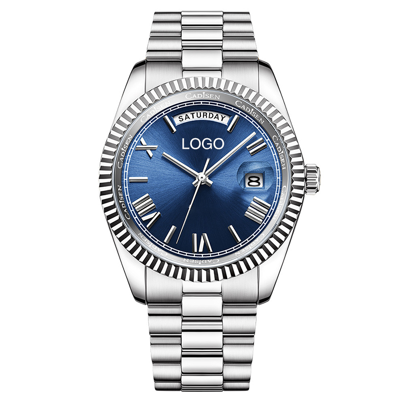2021 New Watch Calendar Type Fashion Men's Mechanical Watches Men Wrist 8285 Movement Sapphire Glass Waterproof Watch 