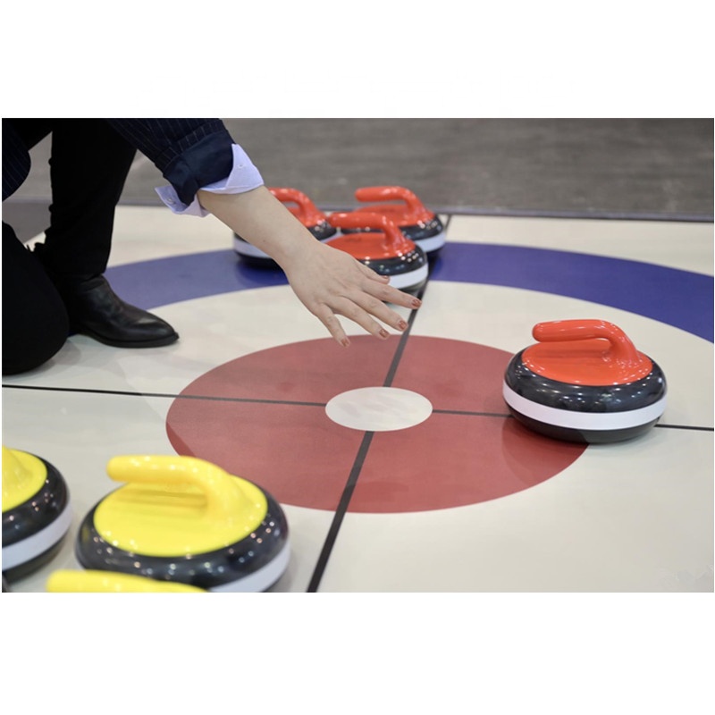 Plastic Curling Stone Curling Game Curling Sport Curling Toys Curling Track And Floor Curling Stone For Sale 