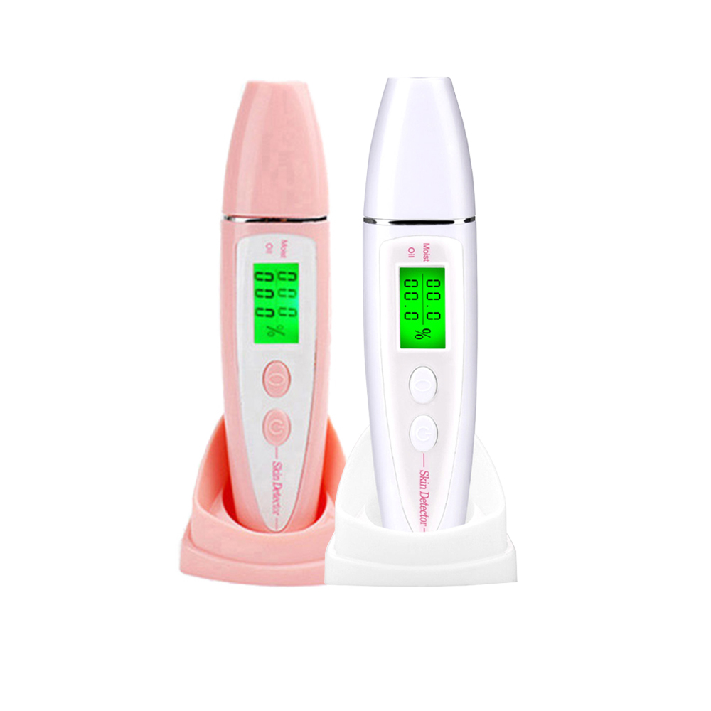 Home Use Skin Moisture Detector Face Water Oil Tester Skin Moisture Analyzer 