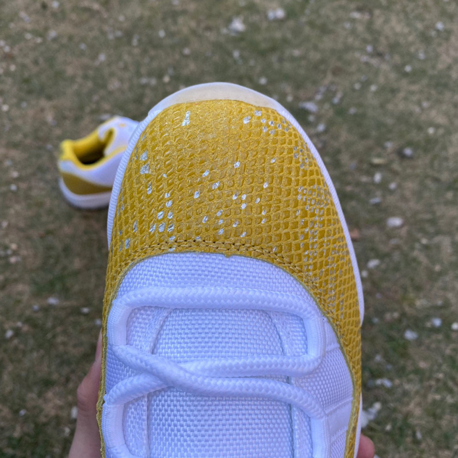 2023 Aj 11 Retro 11 Men Women 11s Low Yellow Snakeskin Mens Trainers Sport Sneakers Basketball Shoes 
