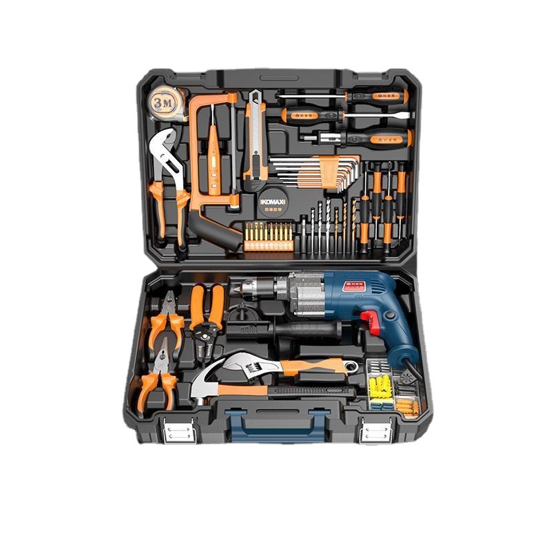 Professional Cheapest Hand Hardware Popular Customised Carpenter Machines Household Tool Sets Box 