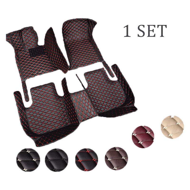 Wholesales Car Floor Mats For Bmw X1 X2 X3 X4 X5 X6 X7 Customization Custom Auto Foot Pads Automobile Carpet Cover 