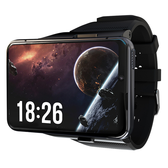 Lokmat Appllp Max 4g Wifi Smart Watch Men Dual Camera Video Calls Android Watch Phone Heart Rate Monitor 4g+64g Game Smartwatch 