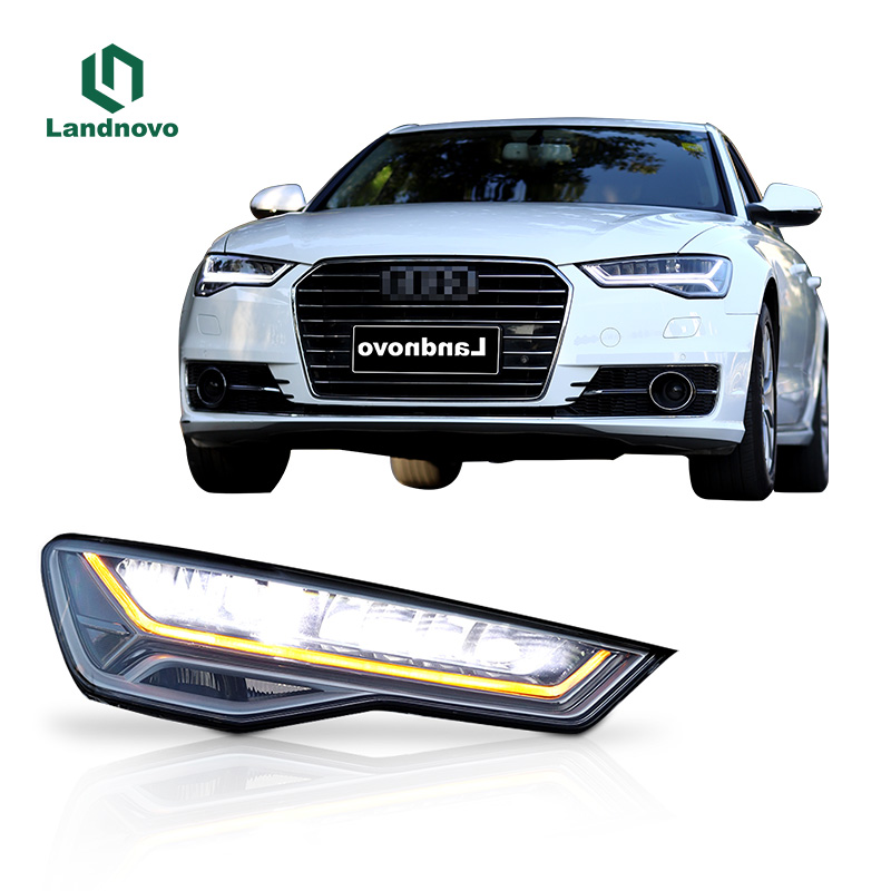 Super Brightness Car Headlight For Audi Q5 A6 A6l 4g Allroad Hatchback 2012-2018 Front Light Car Headlight Headlamp 