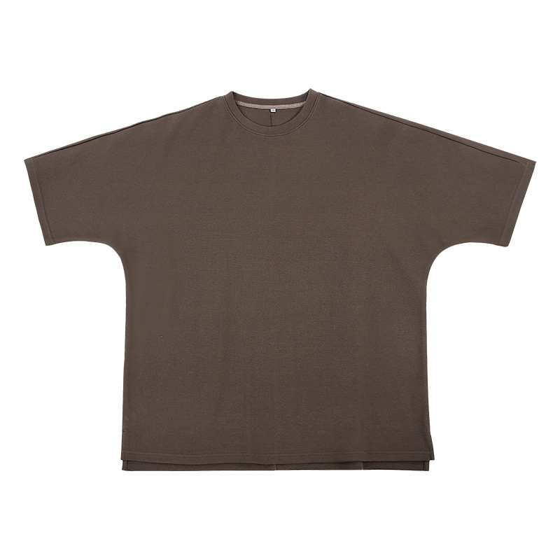 Latest Fashion High Quality Oversized T-shirt For Men Loose Shoulder Cotton Short Sleeve T-shirt 