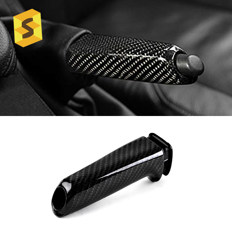 Black Friday Promotion Es N-bma-017 E46 E92 E60 E39 E36 F30 F34 F10 F20 Car Interior Trim For Bmw Handbrake Custom Carbon Fiber 