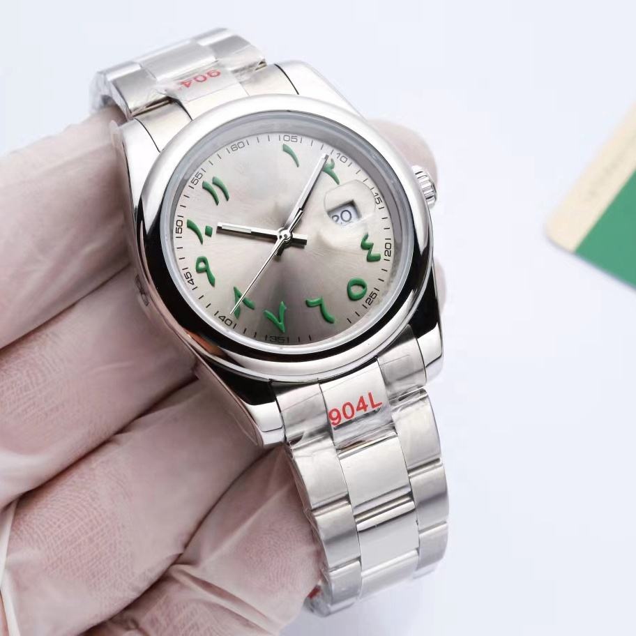 2022 Newest Factory Wholesale High Quality Luxury Luxury Custom Logo Men's Alloy Silver Watch 