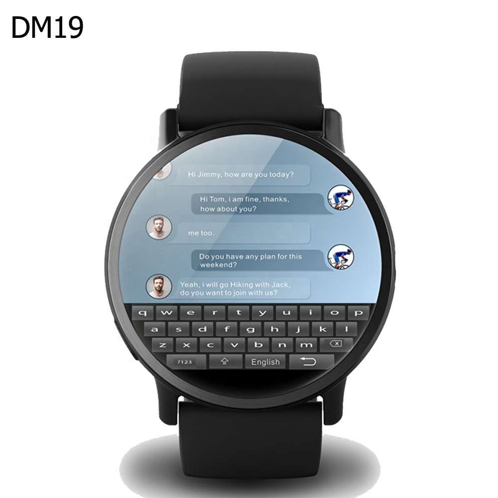 2021 Wireless 4g Waterproof Camera Dm19 Smartwatch For Men Smart Watch Android And Ios 