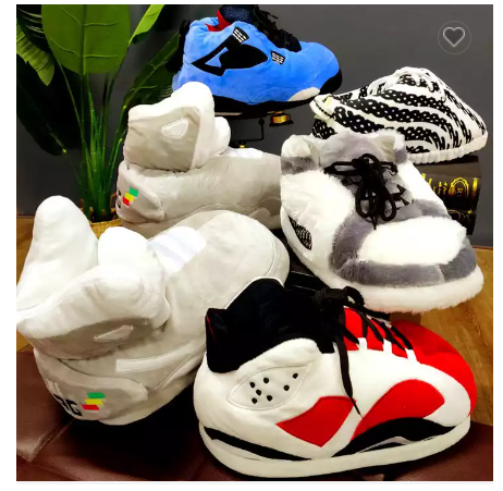 Indoor Women Winter Pvc Cotton Shoes House Sneaker Plush Yeezy Aj Plush Slippers Slides 