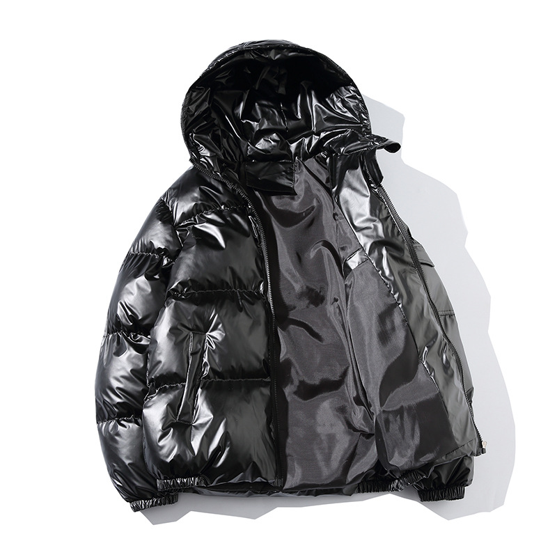Men's Coats Jackets Cold Winter Cotton Padding Bubble Jacket Zip Up Close Coating Puffer Mens 5xl Coat 