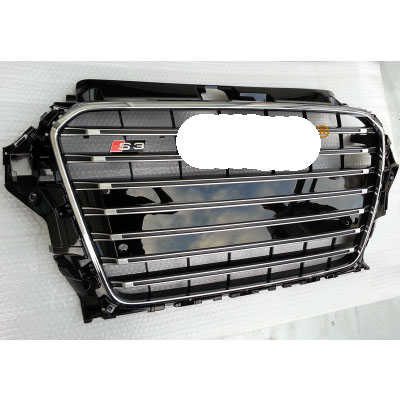 Car Accessories Front Bumper Grille For Audi A3 2014-2016 Upgrade S3 Car Spare Parts 