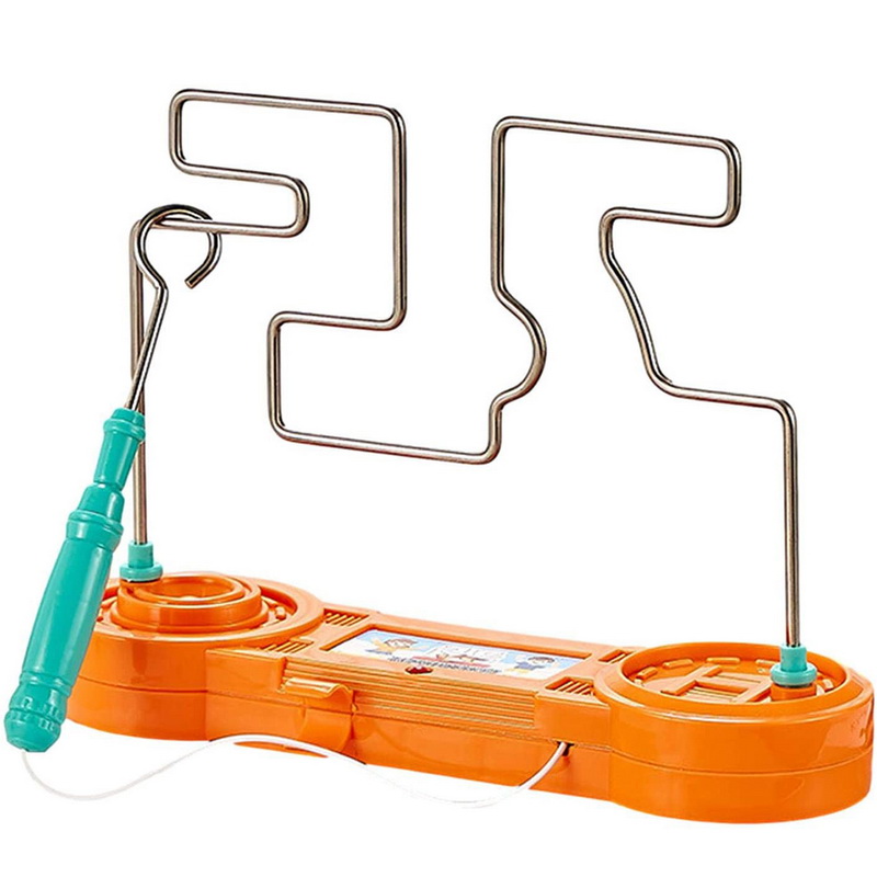 Kids Collision Electric Shock Toy Education Electric Touch Maze Game Party Funny Game Science Experiment Toys For Children Gift 
