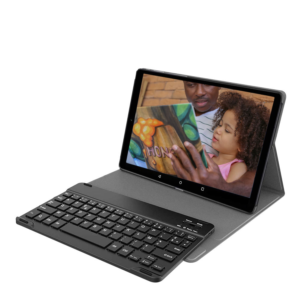 Ultra Thin Gaming Laptops Computer Netbook Tablet Pc 10.1 Inch 2gb+32gb Quad Core Android 9 10 2 In 1 Android Tablets 
