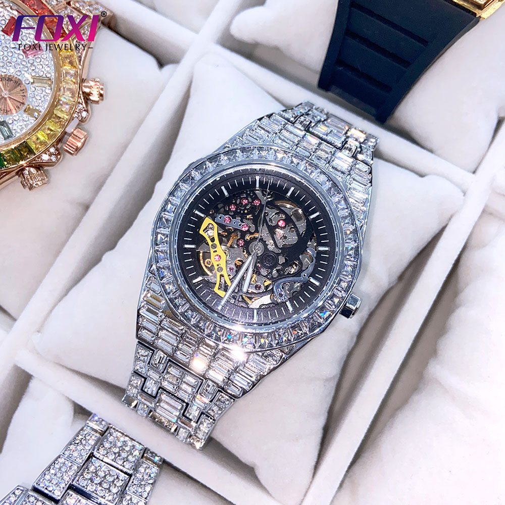 High-end Men's Luxury Automatic Mechanical Stainless Steel Wrist Watch Waterproof Watch 