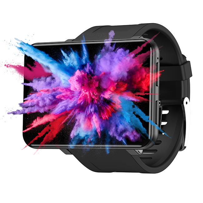 2.86" Touch Screen Gps Wifi Bt Men Heart Rate Fitness Sports Tracker Reloj Smartwatch 500mp Camera 4g Smart Watch Android Phone 