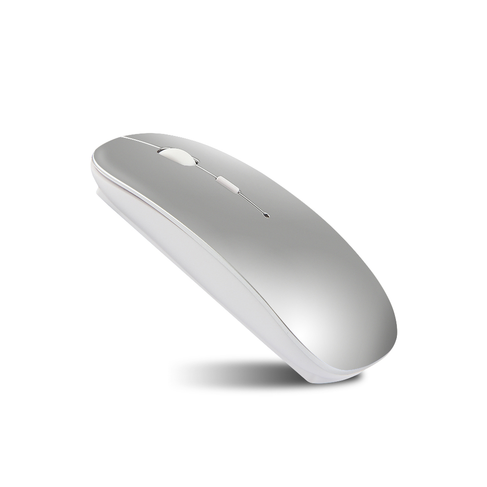 Fashional Abs Simple Bluetooth Wireless Computer Accessories Personalized Rechargeable Mouse 