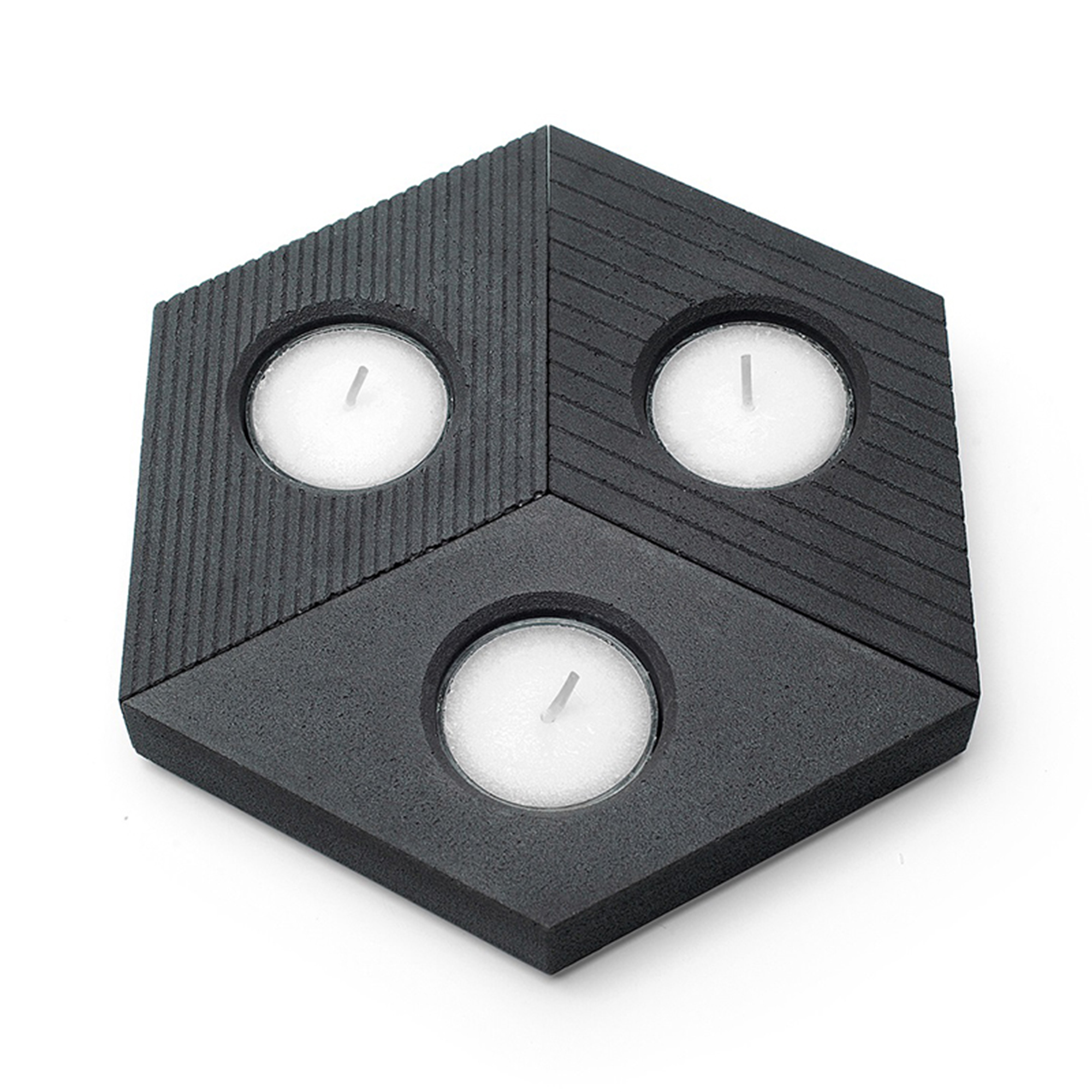 Concrete Candle Holder Silicone Mold Home Wedding Decoration Cement Candlestick Gypsum Handicraft Manual Mold 