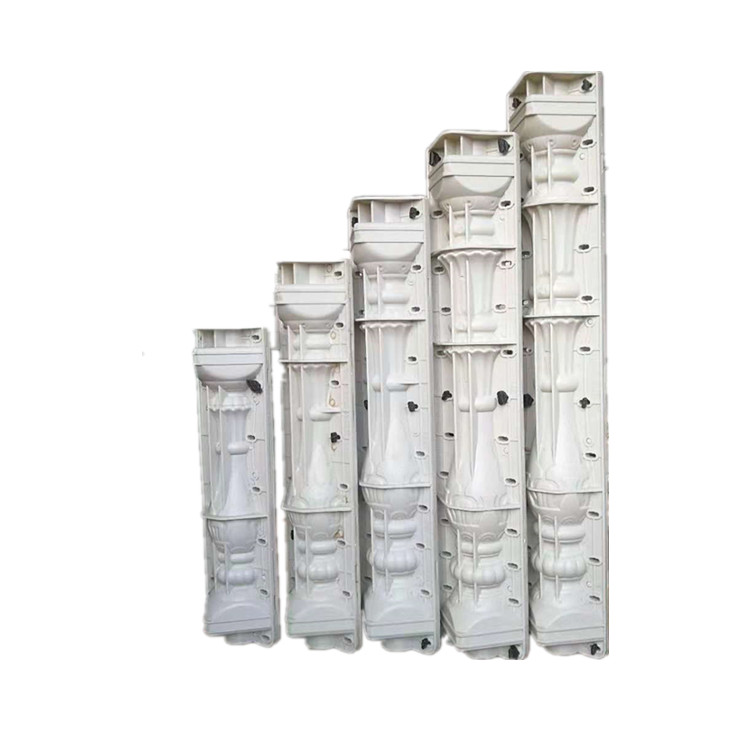 Hot Sell Precast Plastic Cement Decorative Concrete Baluster Molds For Home And Villa Decoration 40cm Height 