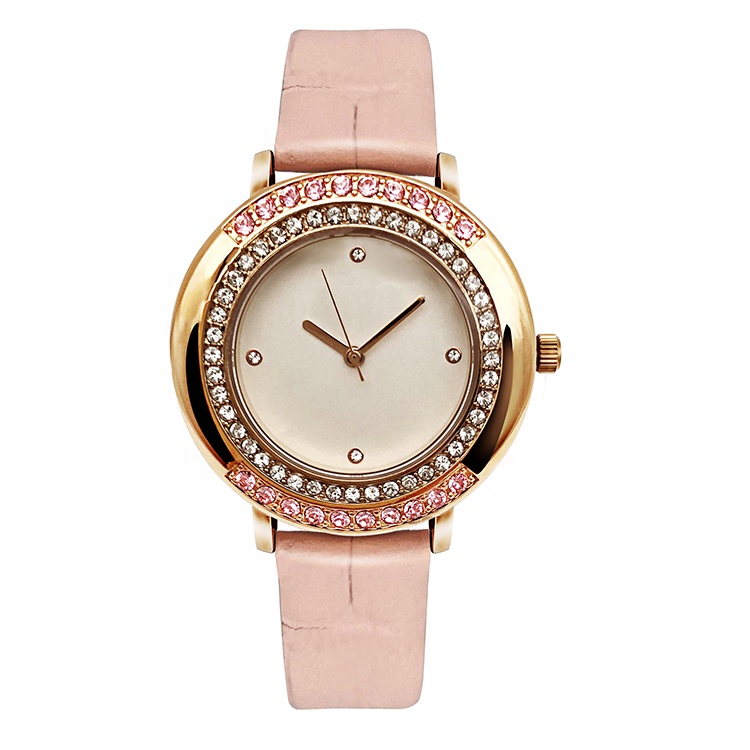 Brand Crystal Bling Bling Ladies Watch Rose Gold Watch Woman Watches Fashion 