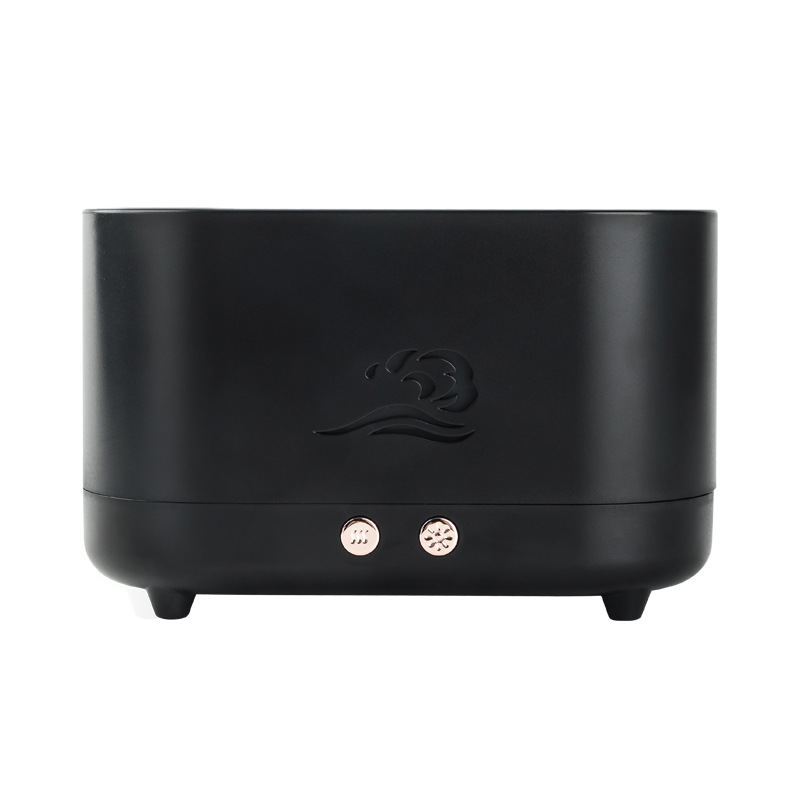 Amazon Hot Sale Led Flame Air Humidifier Air Humidifier With Simulation Flame Air Diffuser Humidifier 