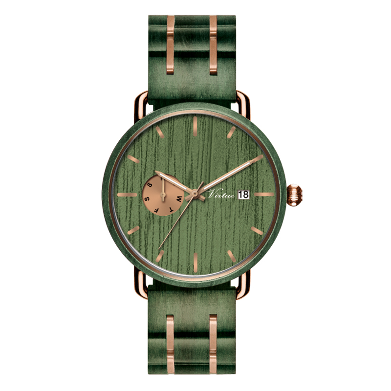 2020 Amazon New Design Wooden Watch Custom Logo Stainless Steel Quartz Wristwatches Minimalist Wood Watches For Men And Women