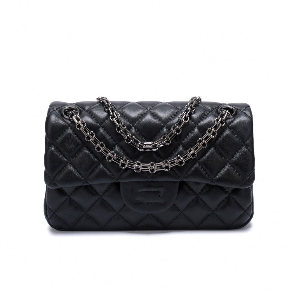 Shoulder Bag Real Cowhide Fashion Messenger Bag Ladies Korean Version Custom Mirror Quality Handbag 