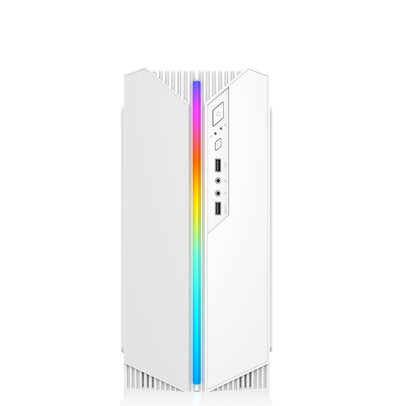 New Design Gaming Pc Cabinet Matx Computer Case Full Tower Cabinet for Mini Pc Case  ARGB Effect Desktop Computer Case