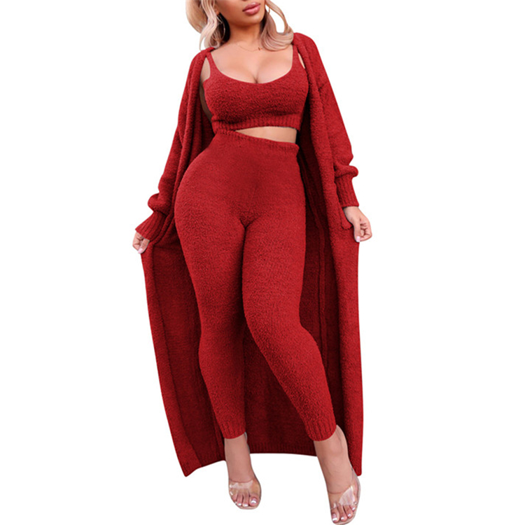 Factory Fashion Designer Sale 3pc Set Women's Clothing Amazon's New Fall Clothing For Women 