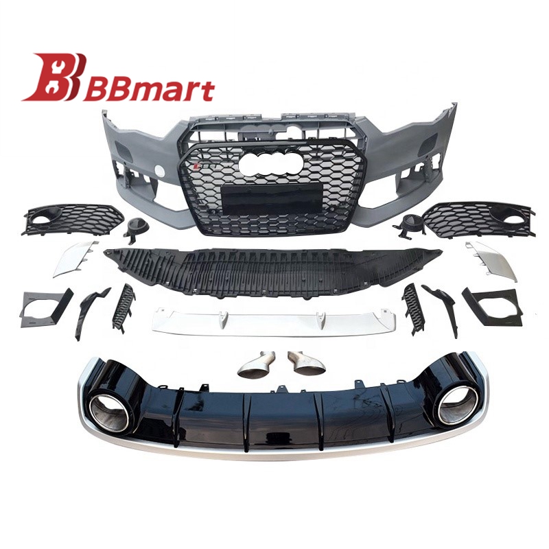 Bbmart Auto Parts Body Kit For Audi All Series Model A3 A4 A5 A6 A7 B7 Q7 Q3 Q5 C6 C7 B6 Car Bumper Grille Side Skirt Body Kits 