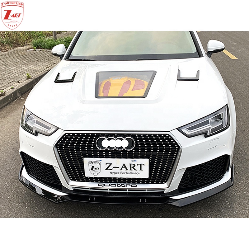 Z-art 2016-2019 Gt Body Kit For Audi A4 Facelift Tuning Body Kits For Audi A4 B9 Injection Pp Bodykit For Audi A4 Retrofit Kit 