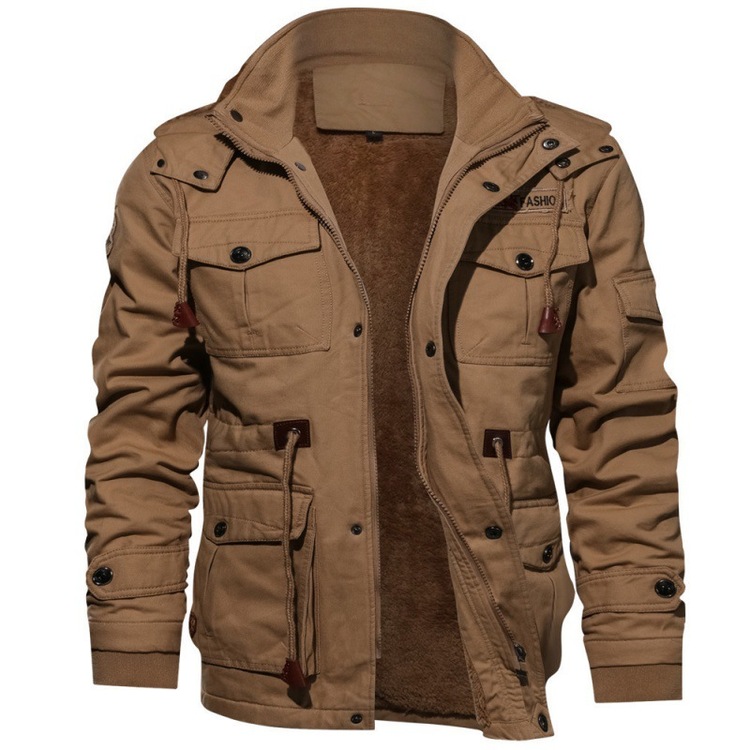 2021 High Quality Mens Padded Jackets Plus Size Men's Jacket Coat Winter Fleece Jackets For Men 