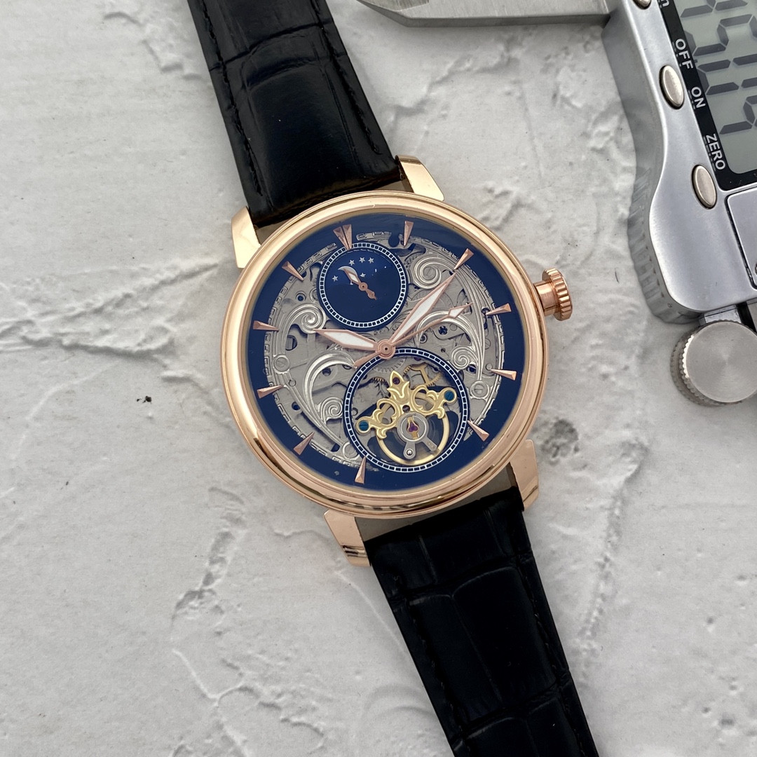 Hollow Out Luxury Fully Automatic Mechanical Business High Quality Watch Strap Men's Fully Automatic Mechanical Watch 
