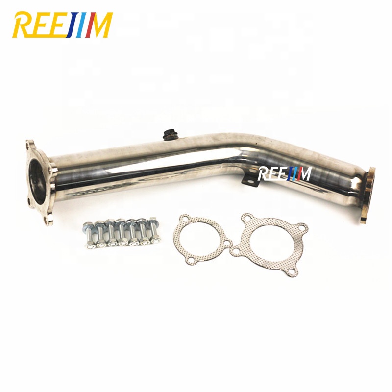 3" Left Hand Driver Downpipe For 09-11 Audi A4 B8/ A4 Quattro 10-11 Audi A5 