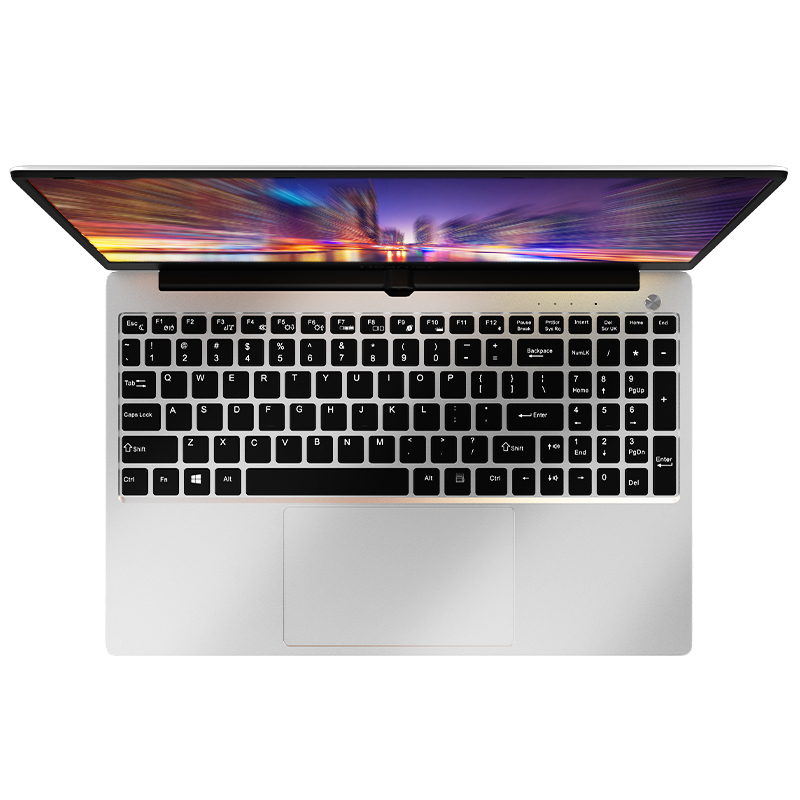 Fashion Design 15.6 Inch Laptop Computer Dual Graphics Card Core I7 Netbook Laptop For Business And Games 