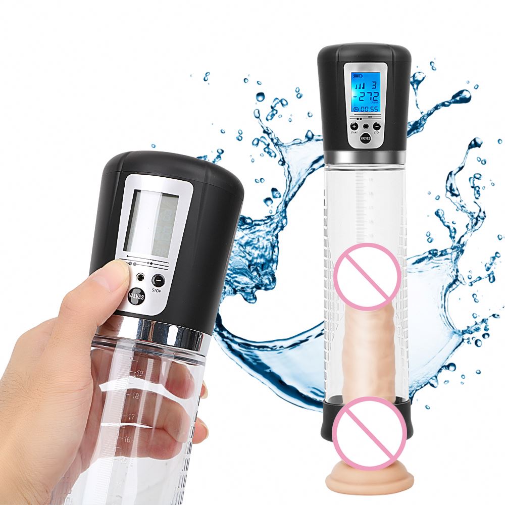 2021 Hot 5 Mode Suction Penis Pump Sex Toys For Men Masturbating Male Penis Enlargment Products Sex Adults 