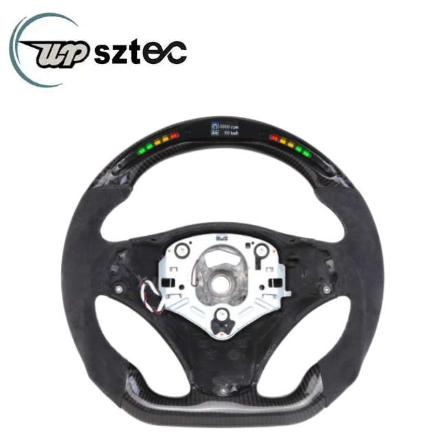Car Steering Wheel Upgrade And Modification For Bmw E90 E91 E92 E93 M3 Led Carbon Fiber Steering Wheel 