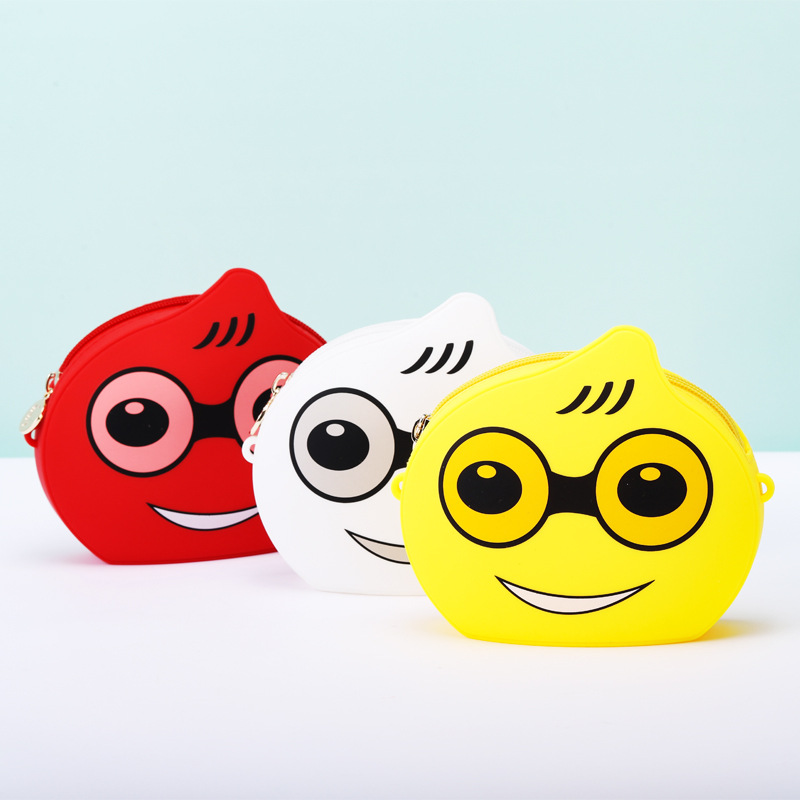 Cute And Childlike Hot Selling Rubber Customizable Gift For Children Messenger Bag 