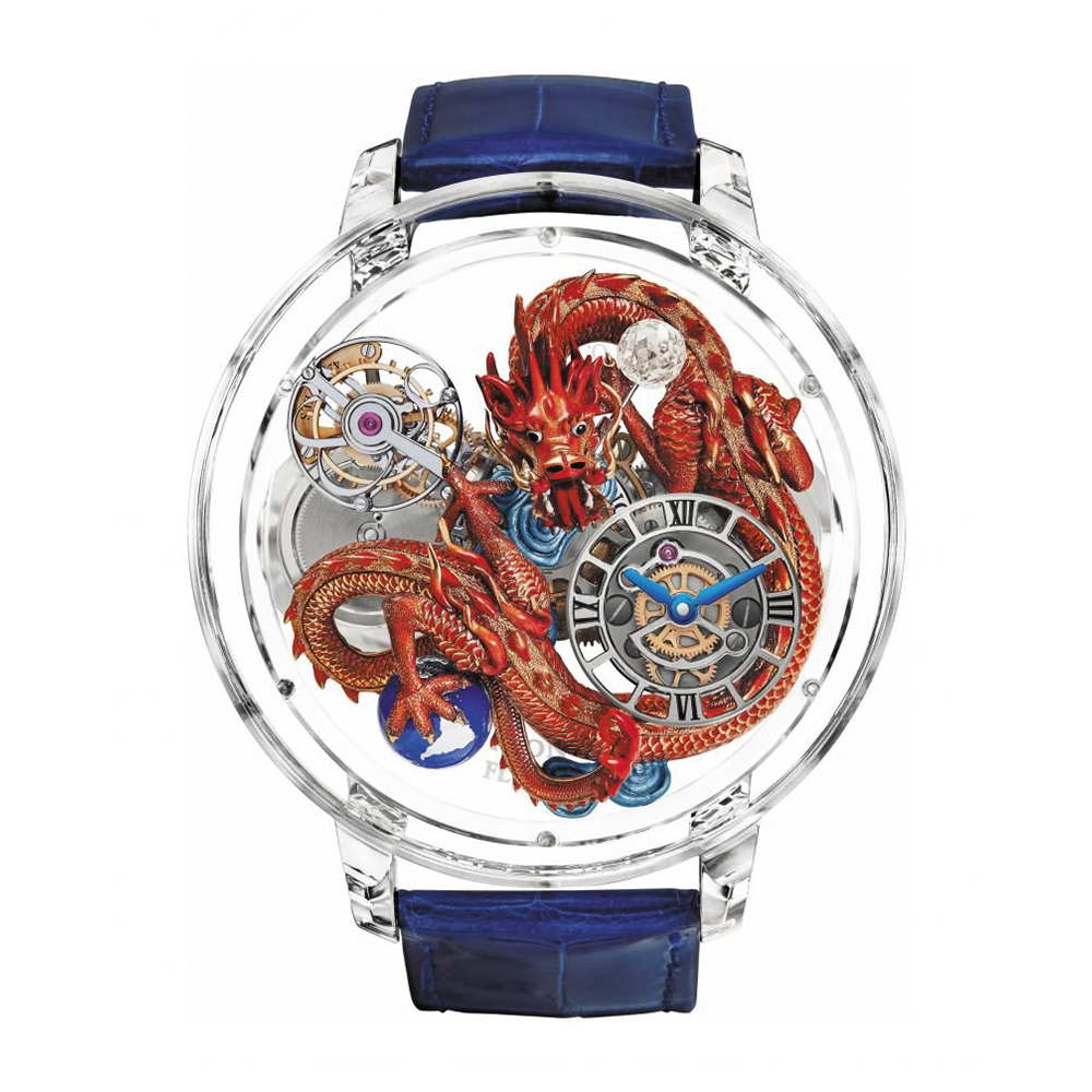 Fully Transparent Hollow Design Celestial Quartz/mechanical Watch Men Waterproof Leather Man Wristwatch Relogio Men's Aaa Watch 