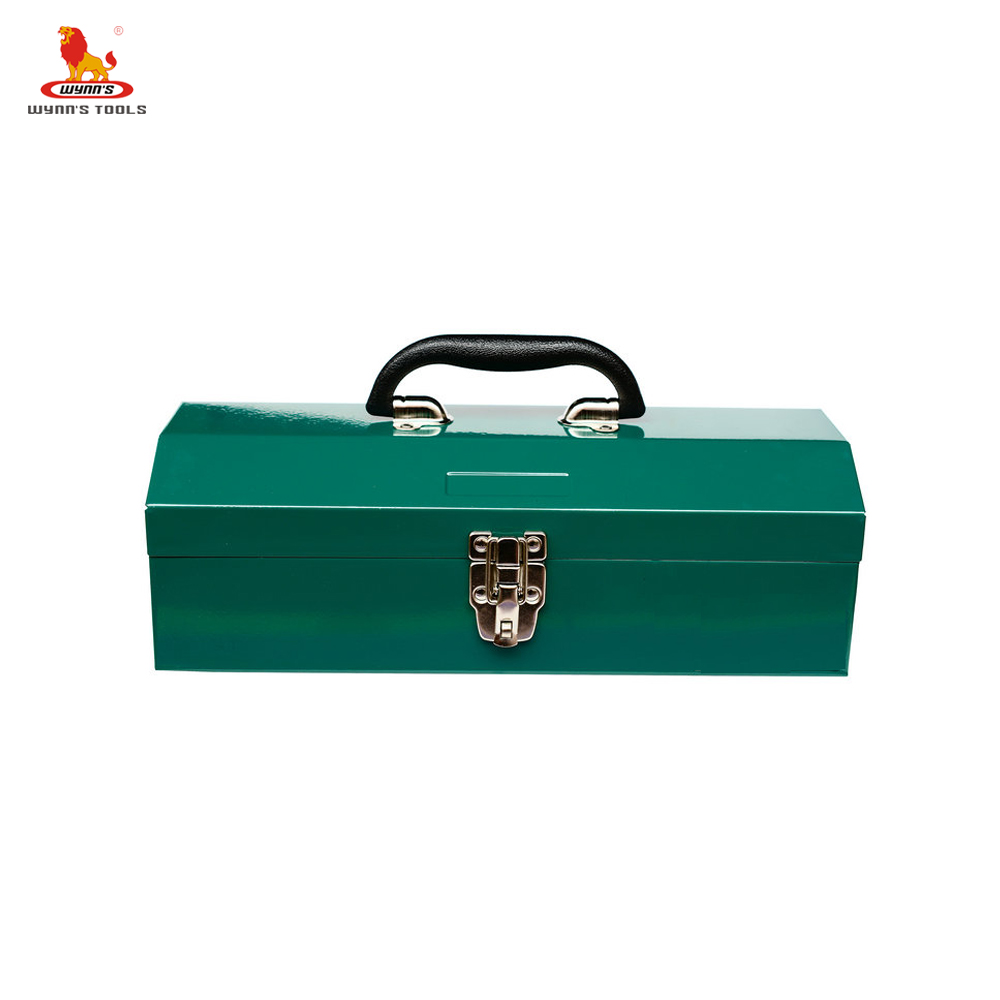 Multipurpose Tool Case 17'' Small Trolley Tool Storage Box Empty Metal Tool Case Box 