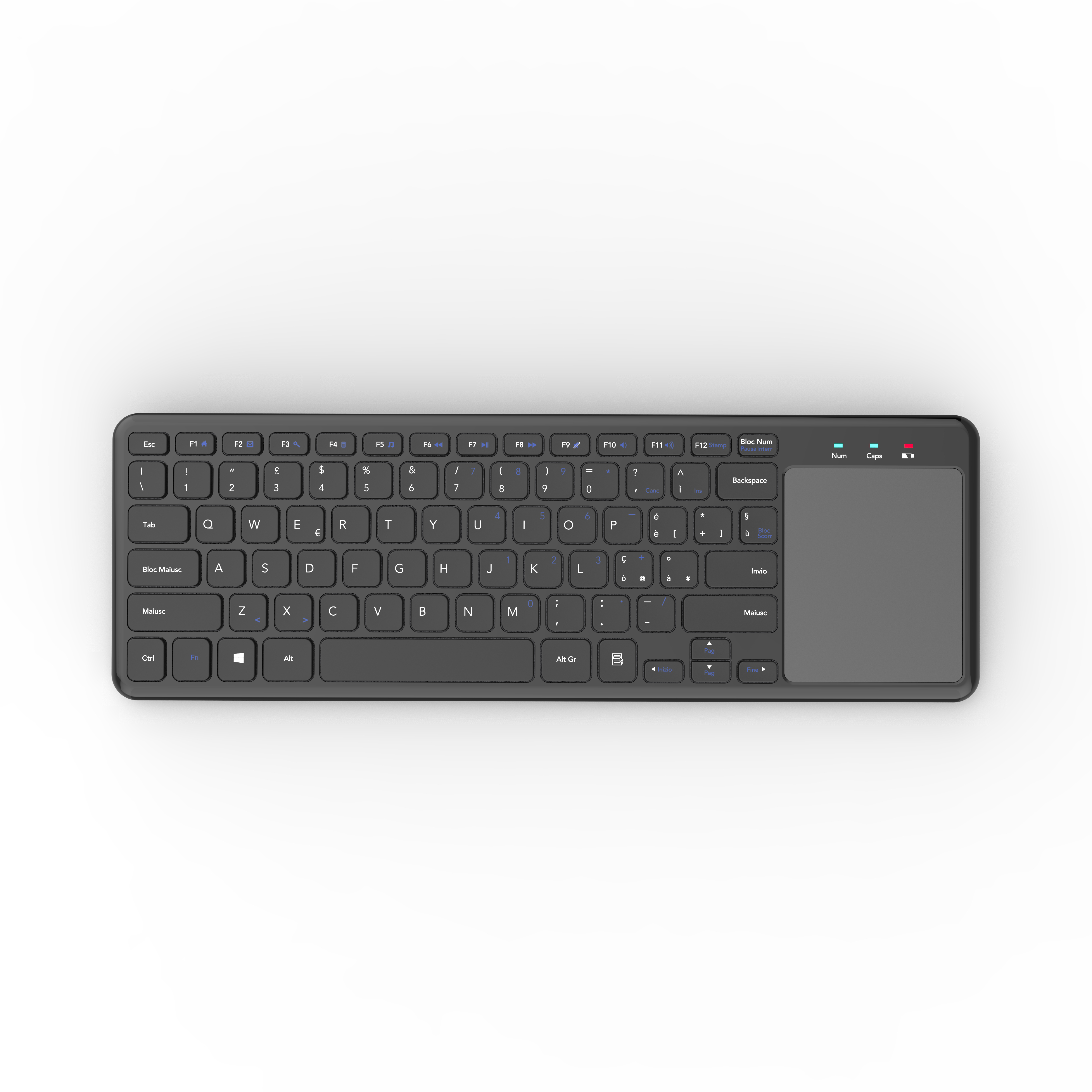 Touch Type Hot Selling Computer Accessory Items Hk8048 78 Keys Basic Standard Wireless Keyboard 