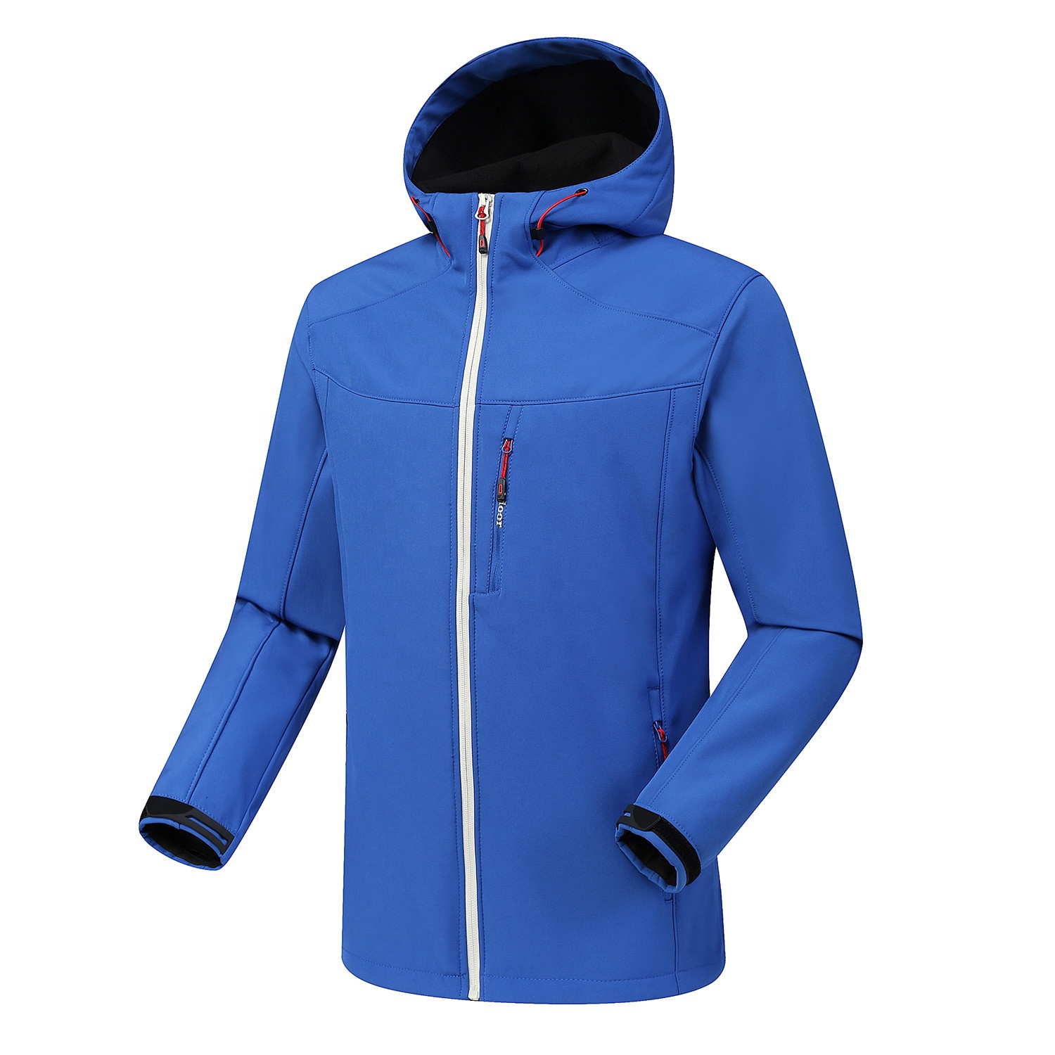 2021 Wholesale Plain Unisex Cold Room Heater Fleece Wind Breaker Zipper Clothes Softshell Sport Jacket Hoodie For Man And Lady 