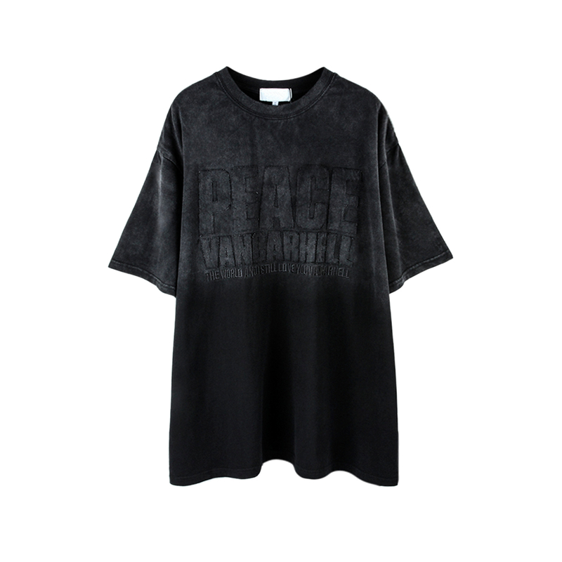 Wholesale Cotton Plus Size Men's T- Shirts High Street Men's T-shirt 