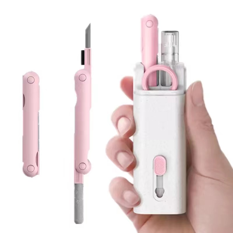 7 In 1 Cleaning Pen Headset Multifunctional Keyboard Phone Computer Digital Product Cleaning Brush Tool 