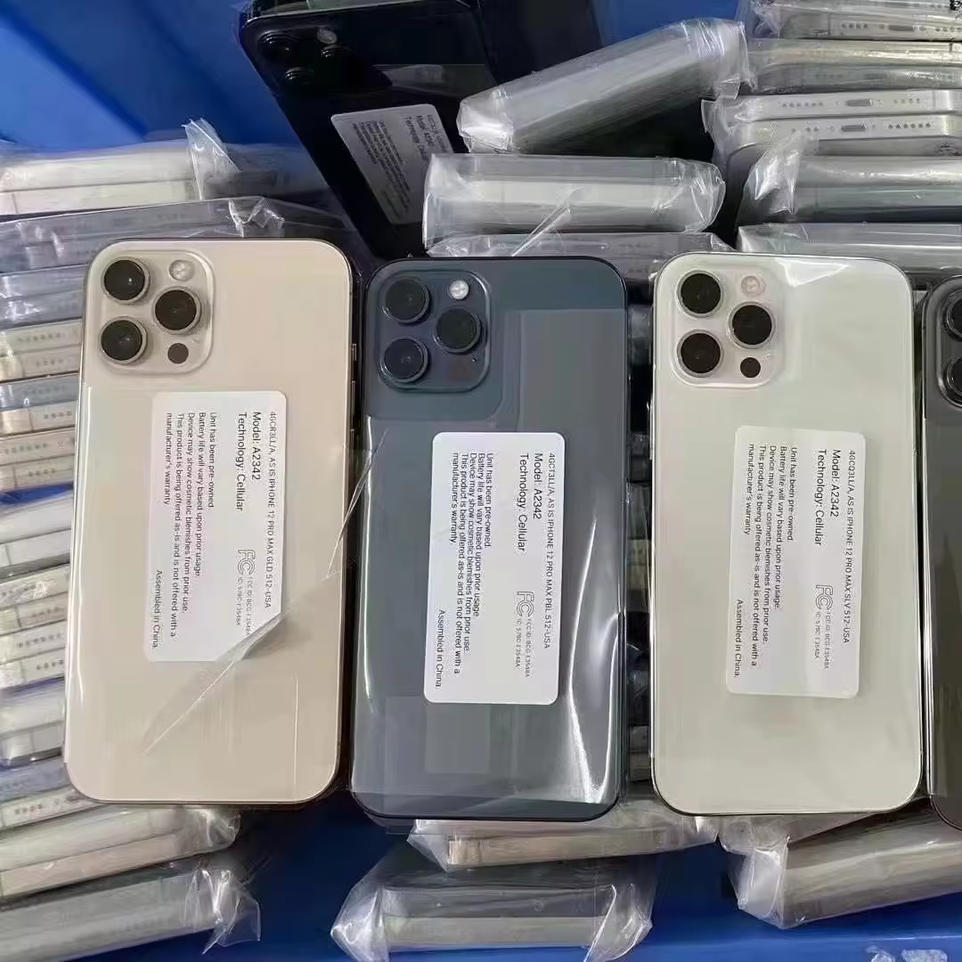 Used Mobile Phone High Quality Second-hand Phones Unlocked 6 7 8 X Xr Xs Max 11 12 13 Pro Max 128g Big Battery Original 4g