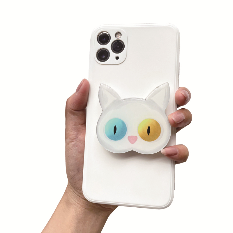 Hot Selling Tablet Computer Mobile Phone Accessories Cute Fruit Phone Holder Acrylic Phone Socket Custom Logo 